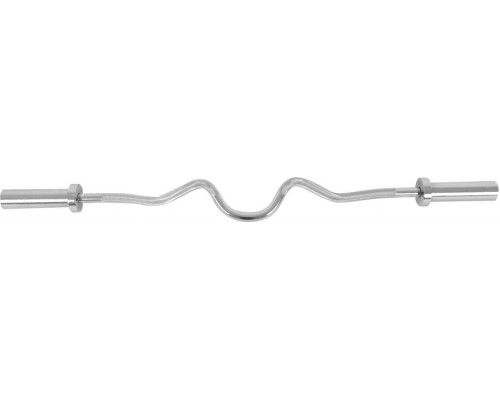 inSPORTline Olympic Barbell Bar EZ Curl 50mm 8kg OB-47G - 908