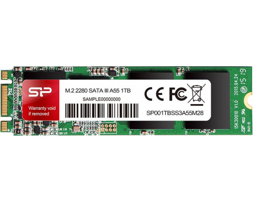 SSD 1TB SSD Silicon Power A55 1TB M.2 2280 SATA III (SP001TBSS3A55M28)