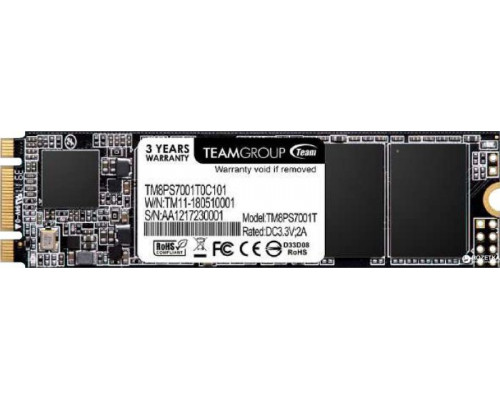 SSD 256GB SSD TeamGroup MS30 256GB M.2 2280 SATA III (TM8PS7256G0C101)