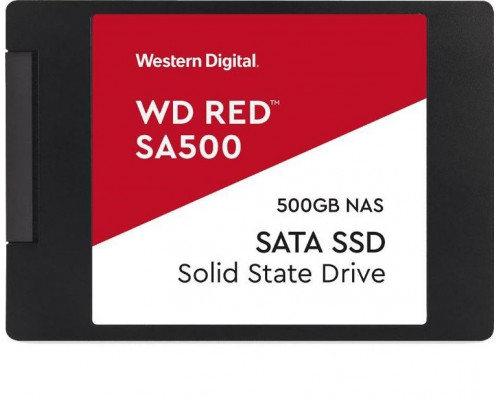 SSD 500GB SSD WD Red SA500 500GB 2.5" SATA III (WDS500G1R0A)
