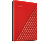Western Digital My Passport 2TB USB 3.0 external hard drive red