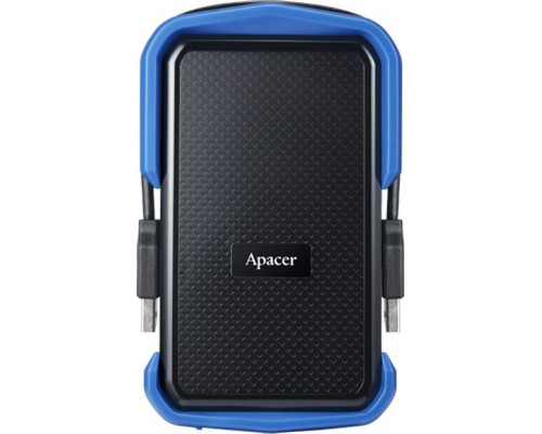 Apacer AC631 1TB Black and Blue External Disk (AP1TBAC631U-1)