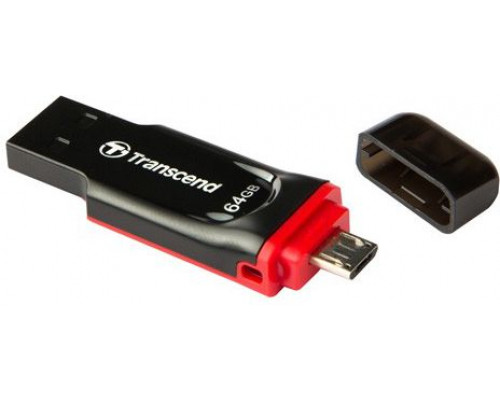 Transcend JETFLASH 340 64GB USB2/microUSB OTG (TS64GJF340)