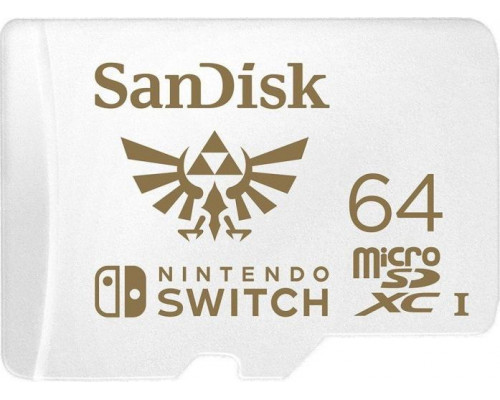 SanDisk SanDisk Nintendo switch 64 GB microSDXC, memory card (red, UHS-I U3, V30)