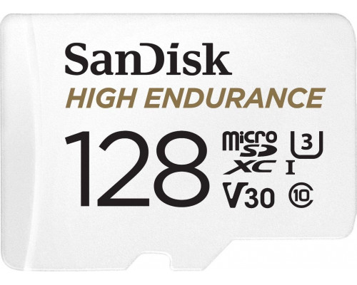SanDisk High Endurance Monitoring 128GB + Adapter (SDSQQNR-128G-GN6IA)
