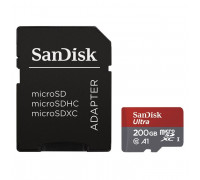 SanDisk Ultra 200GB A1 (SDSQUAR-200G-GN6MA) (001734500000)