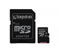 Kingston Canvas Select 80R microSDXC 256GB CL10 UHS-I + adapter (SDCS/256GB)
