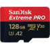 SanDisk Extreme Pro XC 128GB, 170MB/s, C10 UHS-I U3, V30, A2 + SD ADAP. + Rescue Pro Deluxe (SDSQXCY-128G-GN6MA)