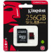Kingston Canvas React 100/80MB/s adapter U3 (SDCR/256GB)