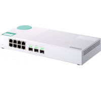 Qnap QSW-308S Eight 1GbE NBASE-T ports, Three 10GbE SFP+ unmanaged switch
