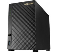Asus ASUStor AS3102T v2 2-Bay Intel Celeron Dual-Core 1.6 GHz, 2GB, up to 2x3.5&quot; HDD, 1xGbE, USB 3.0, AES-NI
