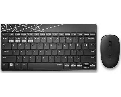 Rapoo MULTI-MODE 8000M keyboard + mouse