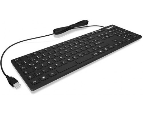 Keyboard Keysonic Tas KSK-8030IN 105T black bulk (28078)