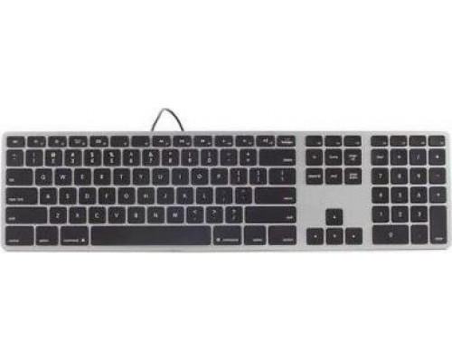 Matias Mac RGB Space Gray Keyboard -FK318LB-UK