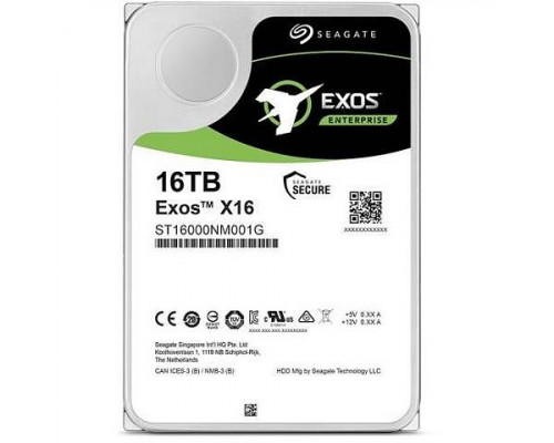 Seagate Exos X16 16TB 3,5" ST16000NM001G