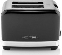 ETA ETA916690020 STORIO Toaster, Power 930 W, 2 slots, Stainless steel, Black