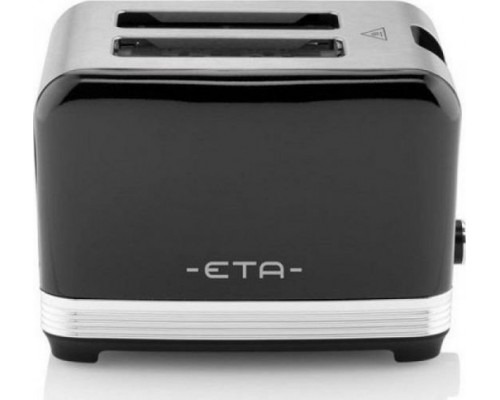 ETA ETA916690020 STORIO Toaster, Power 930 W, 2 slots, Stainless steel, Black