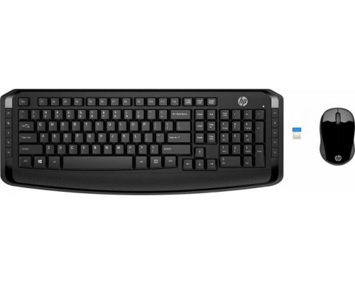 Keyboard + mouse HP Wireless Keyboard & Mouse 300 (3ML04AA)