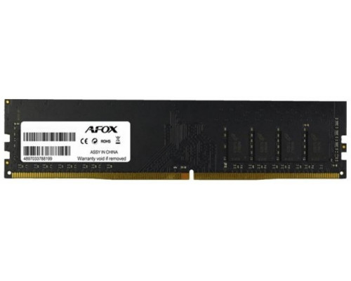 AFOX DDR4 memory, 16 GB, 2400MHz, CL17 (AFLD416ES1P)