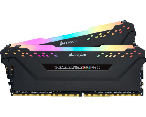 Memory Corsair Vengeance RGB PRO, DDR4, 16 GB, 3200MHz, CL16 (CMW16GX4M2Z3200C16)