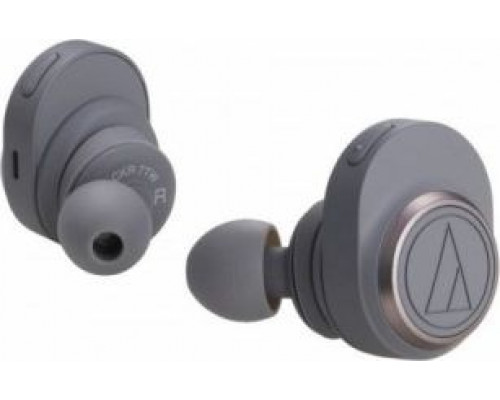 Audio-Technica Audio Technica ATH-CKR7TWGY Wireless Headphones, Brown Grey