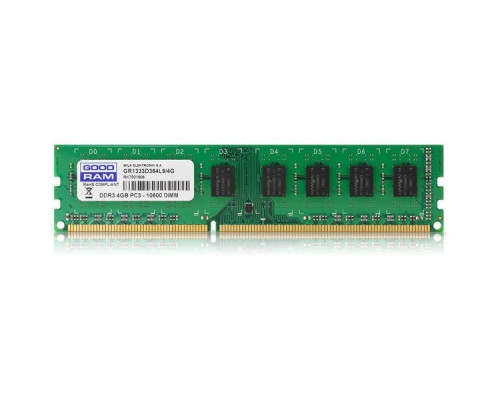 GoodRam DDR3 memory, 8 GB, 1600MHz, CL11 (GR1600D364L11 / 8G)