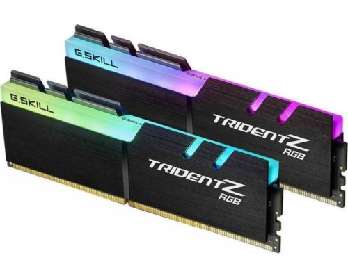 G.Skill DDR4 Memory 32 GB 3600MHz CL16 Trident With RGB (black, F4-3600C16D-32GTZR)