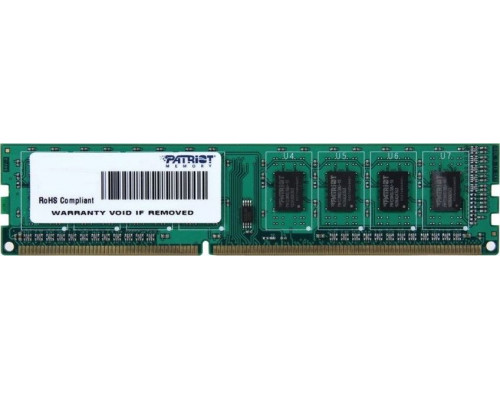 Patriot Signature Memory, DDR3, 4 GB, 1600MHz, CL11 (PSD34G160081)