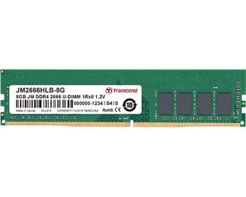 Transcend DDR4 DIMM 16GB CL19 Memory (JM2666HLB-16G)