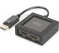 DIGITUS Splitter 1 DP Eingang -> 2 HDMI Ausgänge 4K - DS-45403
