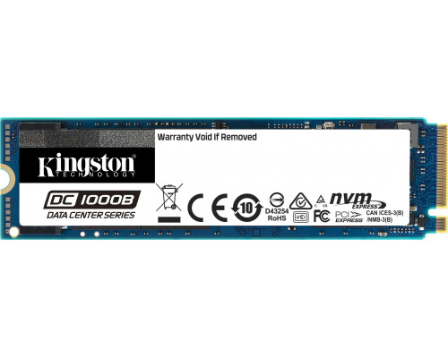 SSD 480GB SSD Kingston DC1000B 480GB M.2 2280 PCI-E x4 Gen3 NVMe (SEDC1000BM8/480G)