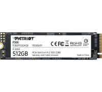 SSD 512GB SSD Patriot P300 512GB M.2 2280 PCI-E x4 Gen3 NVMe (P300P512GM28)