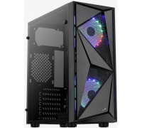 Aerocool PGS Glider Cosmmo FRGB-G-BK-v1 2xF case