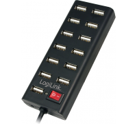 HUB USB LogiLink 13 USB 2.0,  (UA0126)