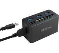 HUB USB LogiLink Hub USB 3.0  kart All-in-One