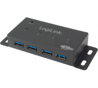 HUB USB LogiLink 4 USB 3.0,  (UA0149)