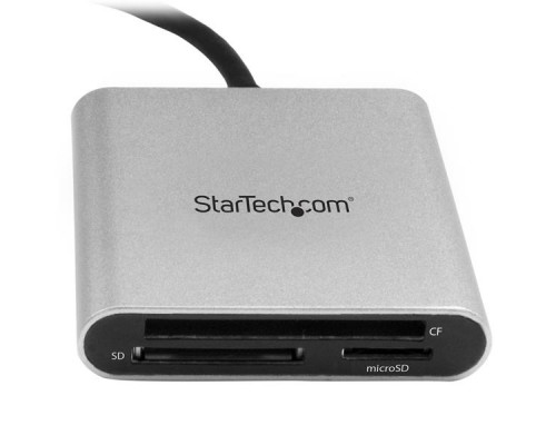 StarTech FLASH CARD READER reader - USB-C - FCREADU3C