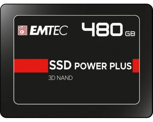 SSD 480GB SSD Emtec X150 Power Plus 480GB 2.5" SATA III (ECSSD480GX150)