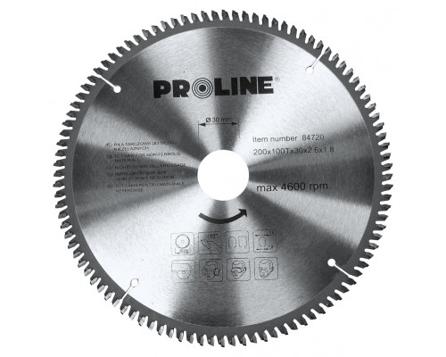 Proline  250x30mm 100z. - 84725