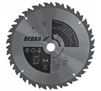 Dedra 450x30mm 36z. HM - HL45036