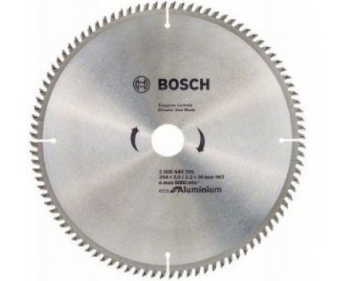 Bosch  Eco Aluminium 254 x 30mm 80z (2608644394)