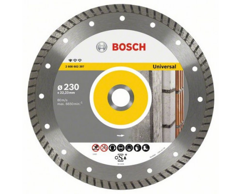 Bosch Standard for Universal Turbo 230x22x2,5mm - 2608602397