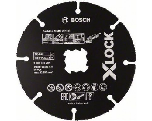 Bosch X-LOCK  125mm (2608619284)