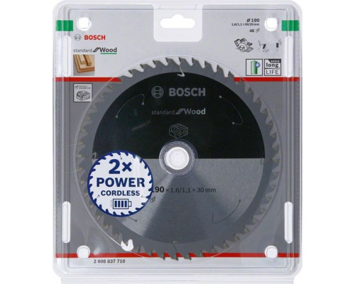 Bosch Standard Wood 190x30x48 (2608837710)