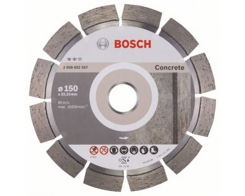 Bosch  EXPERT FOR CONCERTE 150x22,2mm 2 608 602 557