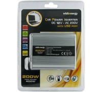 Whitenergy  AC/DC 200W 12V/230V  USB