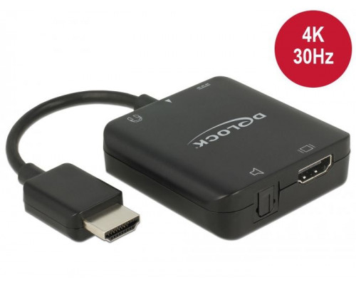 Delock HDMI - Toslink + MiniJack 3.5mm 0.15m  (62784)