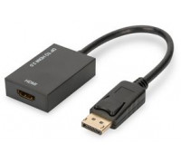 Digitus DisplayPort - HDMI 0.2m  (AK-340415-002-S)