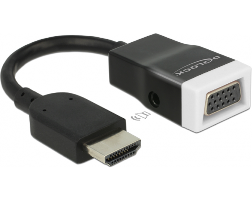 Delock HDMI - D-Sub (VGA) + MiniJack 3.5mm 0.15m (65587)