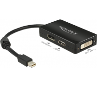 Delock DisplayPort mini - HDMI - DisplayPort - DVI-D 0.15m (62623)